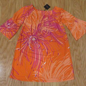 Trina Turk Womens Beach Cover Up Swimwear Tunic Dress Medium $178 ~NEW WITH TAG~